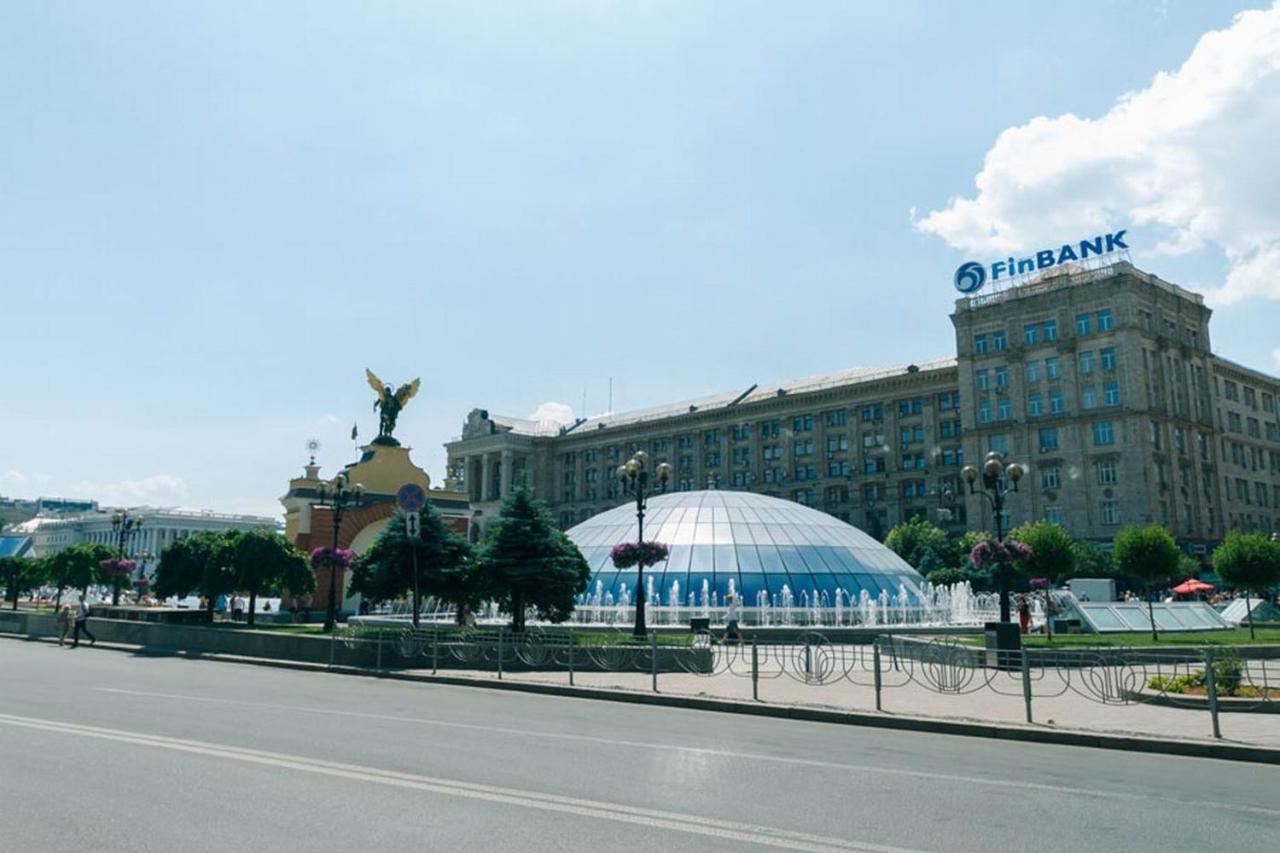 Maidan, Khreschatyk 3Br Kiev Luaran gambar